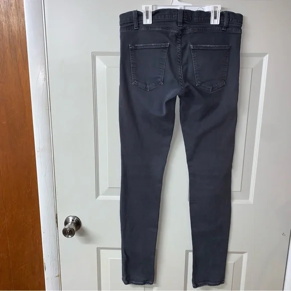 Current/Elliot Gray Denim Skinny Jeans size 29/0 - Picture 5 of 13
